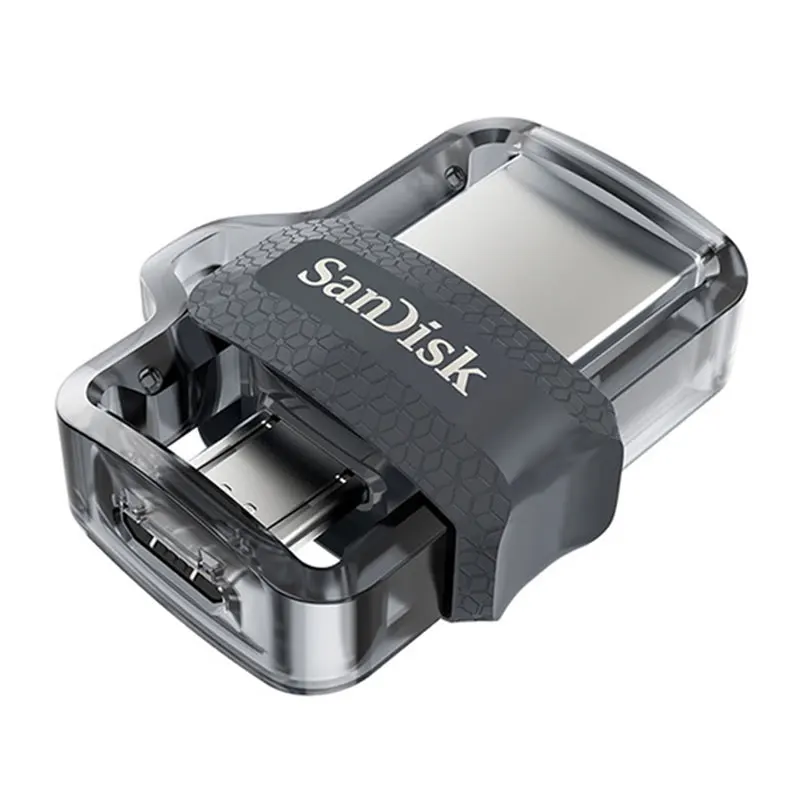 Sandisk OTG USB Flash 16 ГБ 32 ГБ 64 Гб 128 ГБ ультра двойной накопитель USB3.0 мини Флешка компьютер Cle USB sdd3 диск на ключ - Цвет: SDDD3