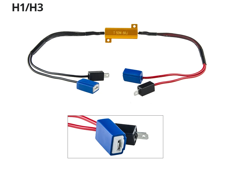 LED Bulb Decoder Resistor Canbus_04