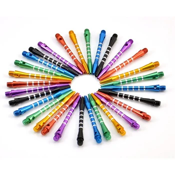 

10 pcs 2BA 6 colors dart shaft Darts accessories aluminium dartboard darts