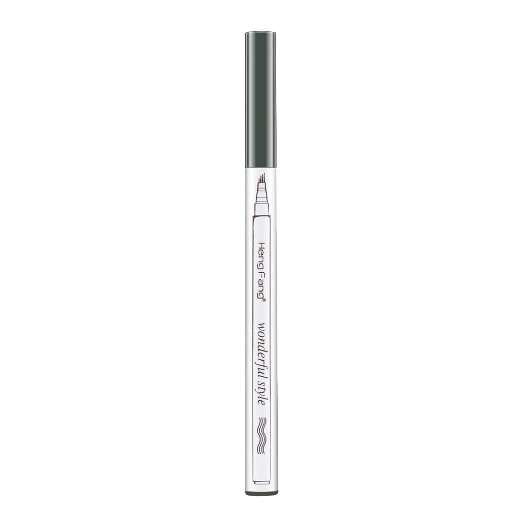 Waterproof Eyebrow Pencil Long Lasting Brow Liner Definer Pen Tattoo Microblading Tool - Maroon/Brown/Dark Gray Optional