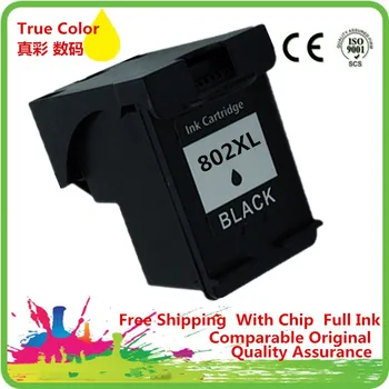 

Black Ink Cartridges Cartridge Remanufactured For 802 XL 802XL HP802XL HP802 DeskJet 1000 1050 2050s 3050 Inkjet Printer