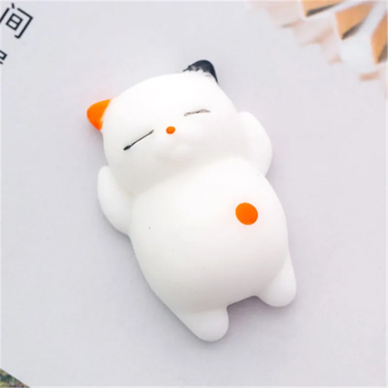 Мини мягкая игрушка милое животное антистрессовый шар Squeeze Mochi Rising Toys Abreact мягкая липкая игрушка для снятия стресса забавная игрушка в подарок