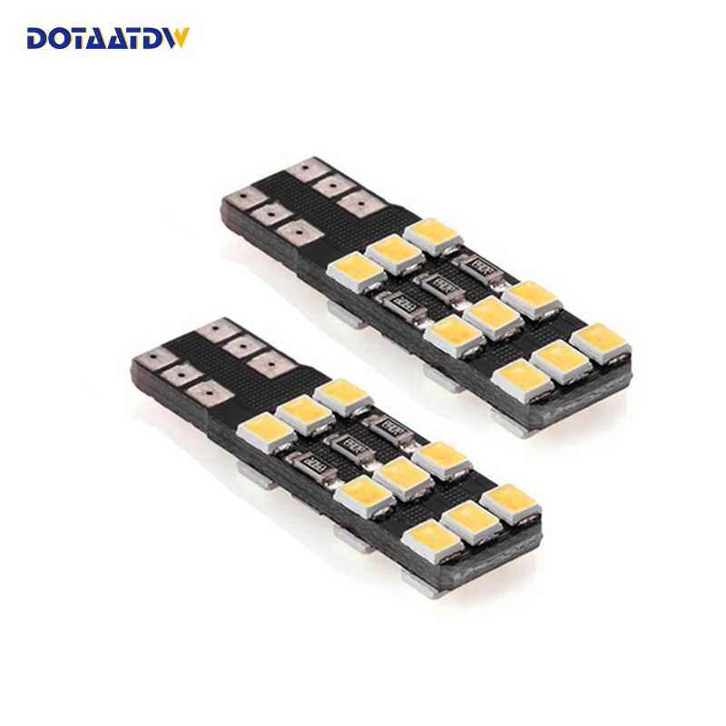 

2x Canbus Led T10 2825 W5W 2835 SMD 12v Car Light Exterior Side Marker Parking Eyelid Lights Interior Lighting Lamp Bulb