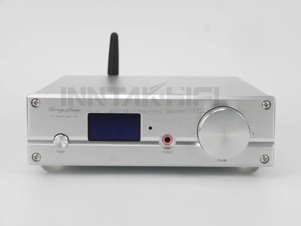 Топ ES9038 ES9038Q2M XMOS USB DAC декодер с Bluetooth 5,0 TPA6120 усилитель для наушников Поддержка 32 бит/384 K DSD512