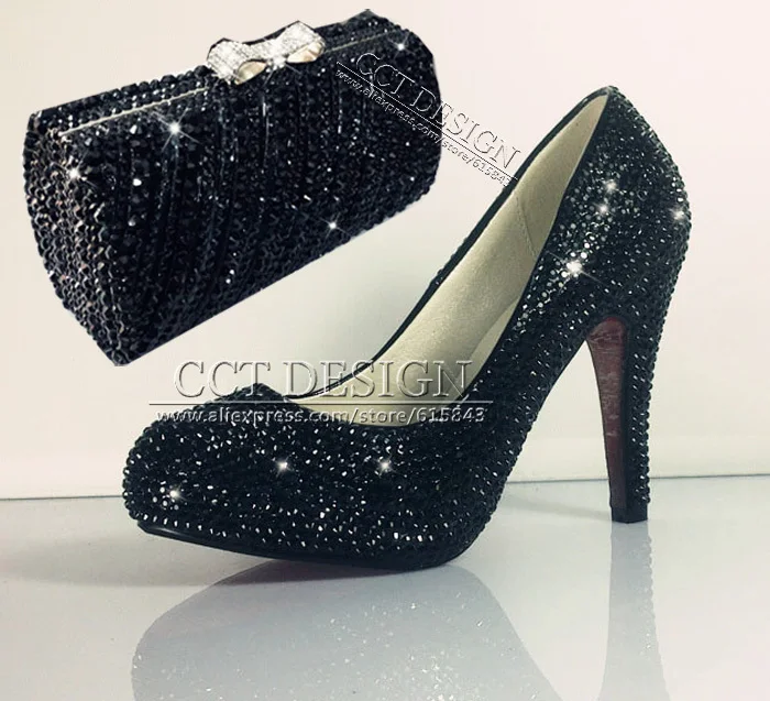 Chaussure A Talon Avec Strass Chaussure A Talon Avec Strass