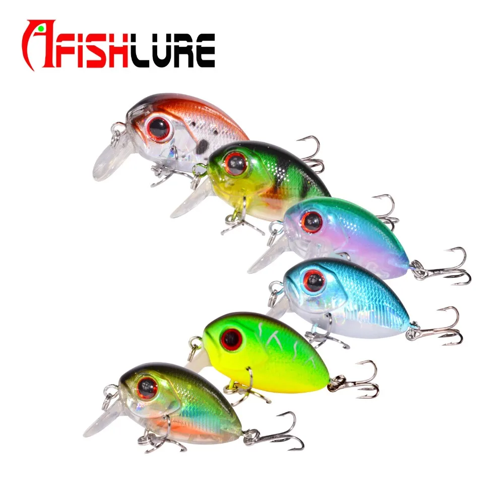 

Mini Crank 36mm 3.5g Fishing Lure Hard Bait Fishing Tackle with BKK Hooks Multicolor Solid Balik Crankbait Lures VIB Artificial
