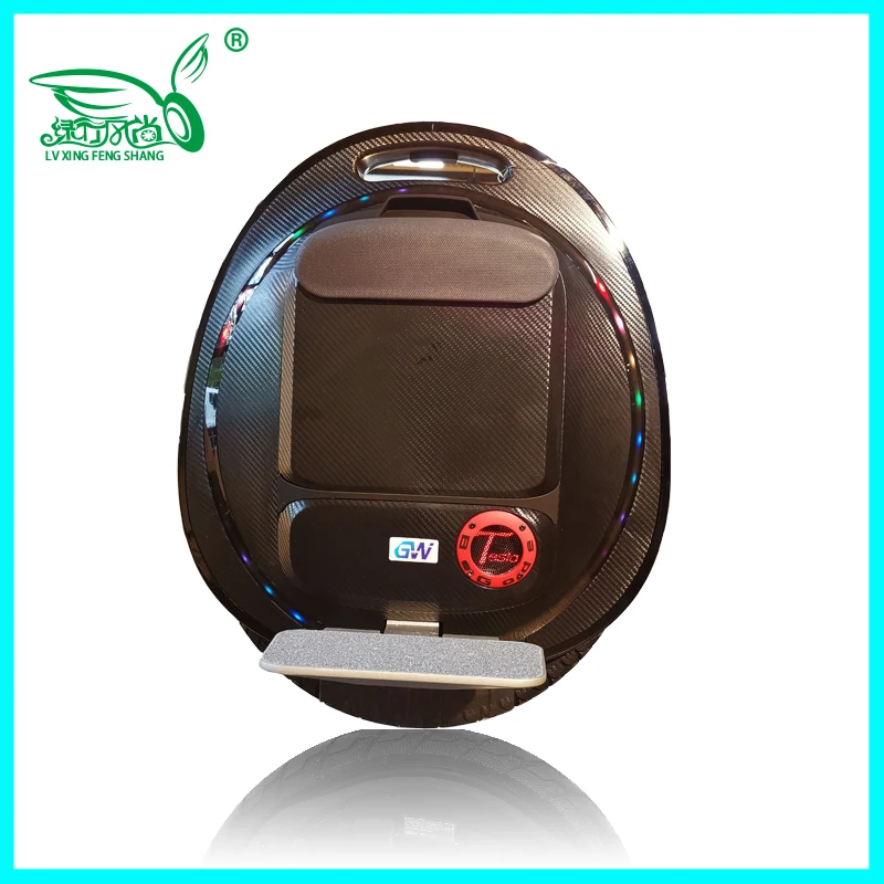 Excellent 2019 New Gotway Tesla2 monowheel electric unicycle 1020WH 2000W motor With Bluetooth speaker Handle anti-aircraft 0