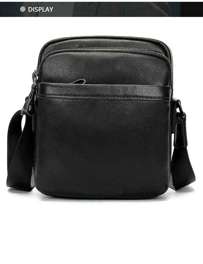 Модный мужской портфель из воловьей кожи, винтажная мужская сумка-мессенджер, маленькая Повседневная натуральная деловая сумка, мужские сумки на плечо для мужчин s