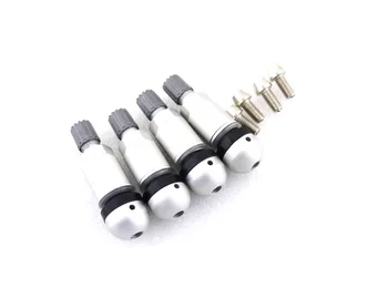 

4 pcs Alloy TPMS Tire Pressure Monitoring System Tire Valve for Mercedes-Benz Audi