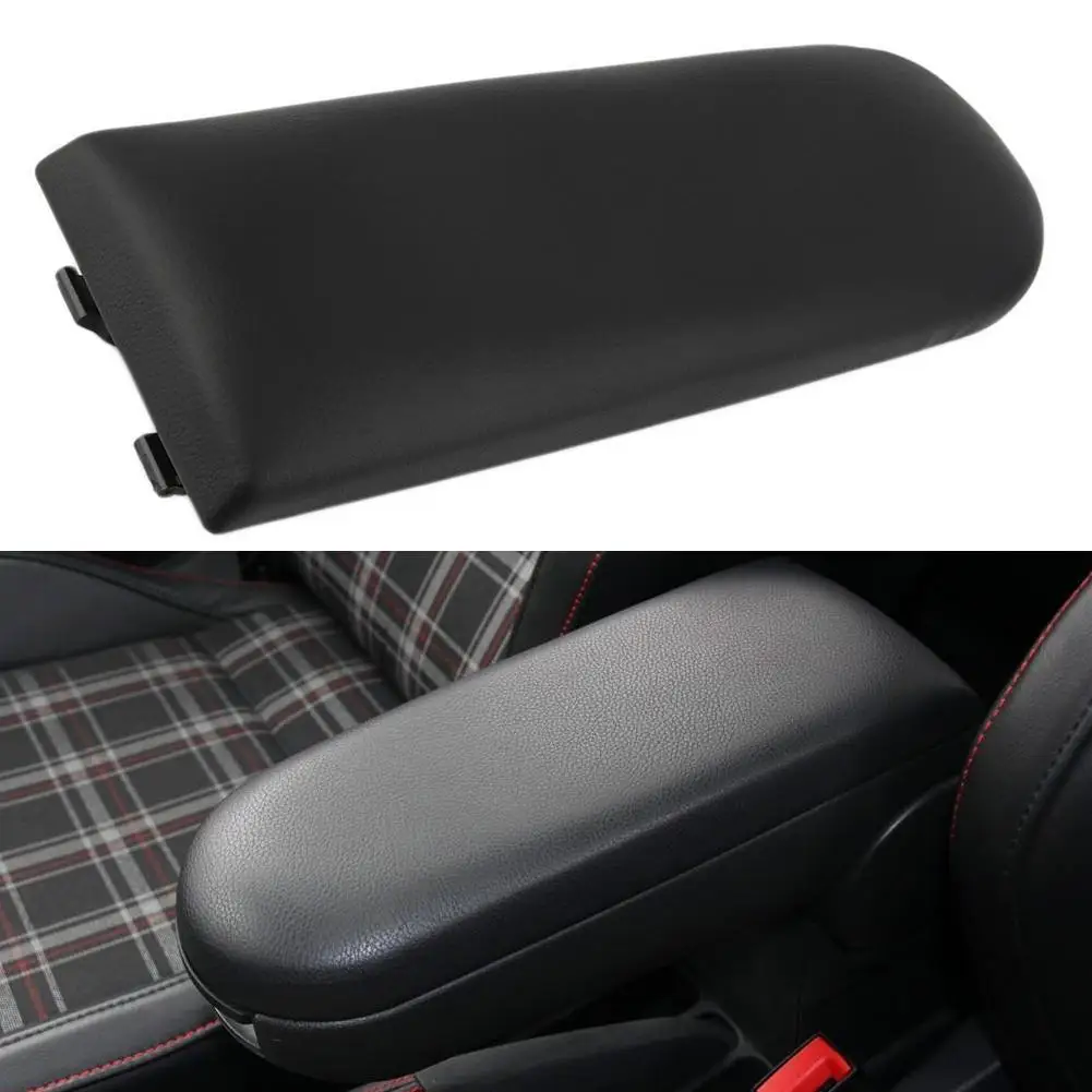 Leather Center Console Armrest Cover Lid For VW Jetta Golf MK4 Beetle