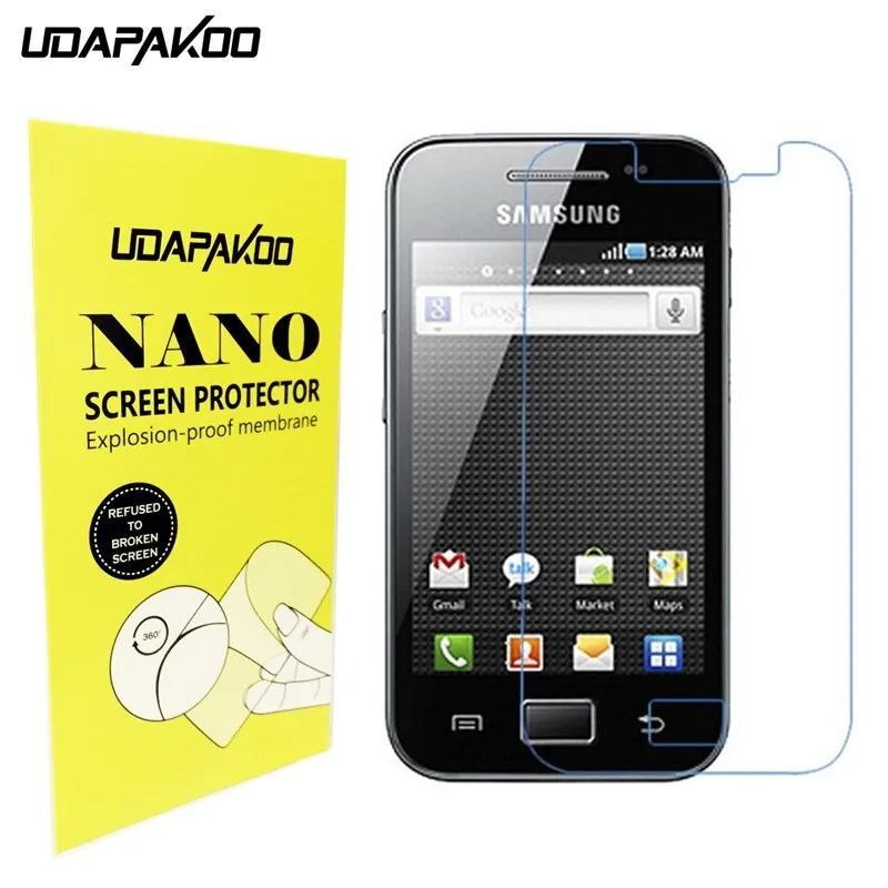 

Soft Glass film Nano Explosion-proof glass Screen Protector For Samsung Galaxy Premier i9260 Ace S5830 Mega 5.8 i9150 note 3