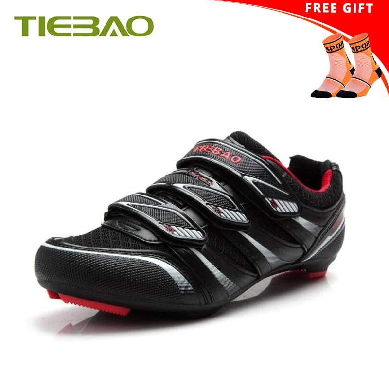 

Tiebao Sapatilha Ciclismo Road Bike Shoes Outdoor Self-locking Breathable Athletic Bicycle Riding Shoes Superstar Bike Sneakers