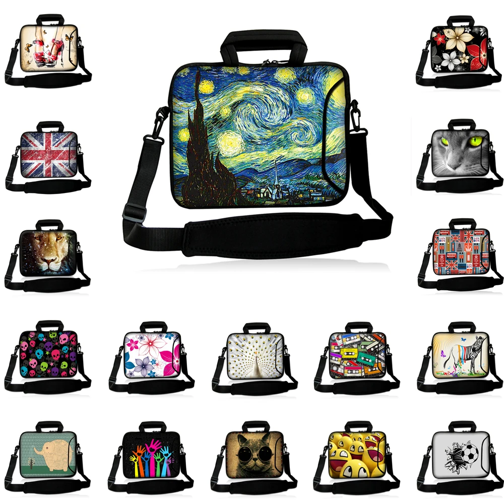 Для Macbook Pro 13 15 Xiaomi Тетрадь Pro 9,7 10 11,6 12 13,3 14 15,4 15,6 17 17,3 Ноутбук с алюминиевым корпусом через плечо для портативного компьютера ручка Портфели сумка