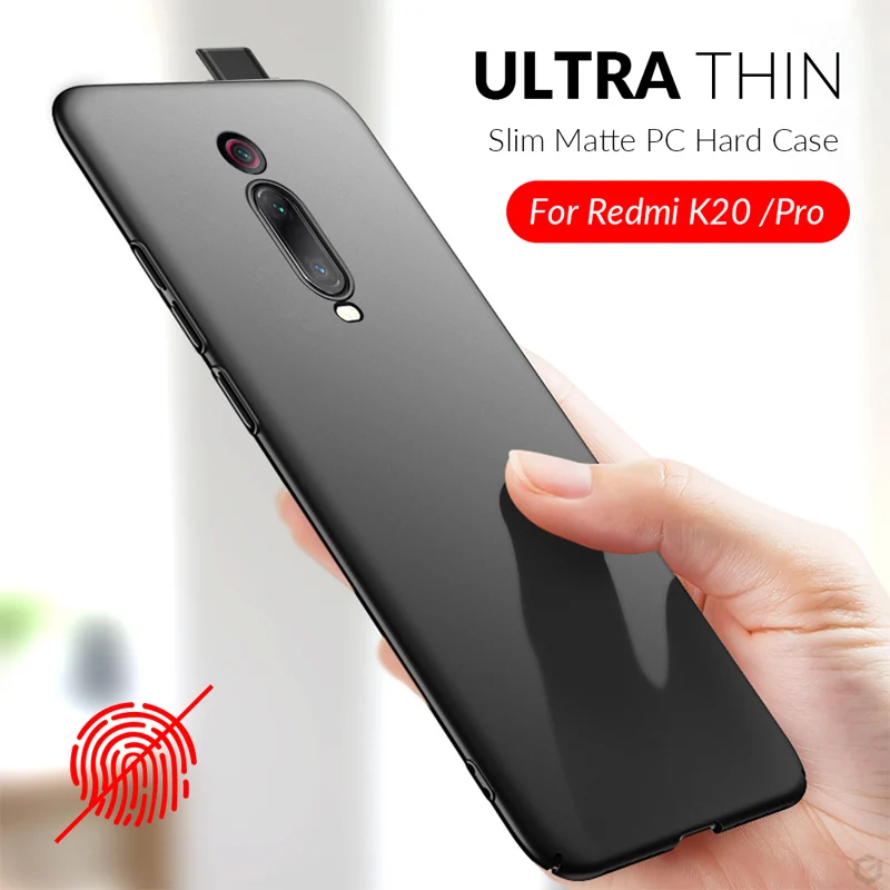 

Case Cover For Xiaomi Redmi K20 Pro Mi 9T Pro Mi9T K20 Case Matte PC Hard luxury Slim Bumper Armor Back Shell coque