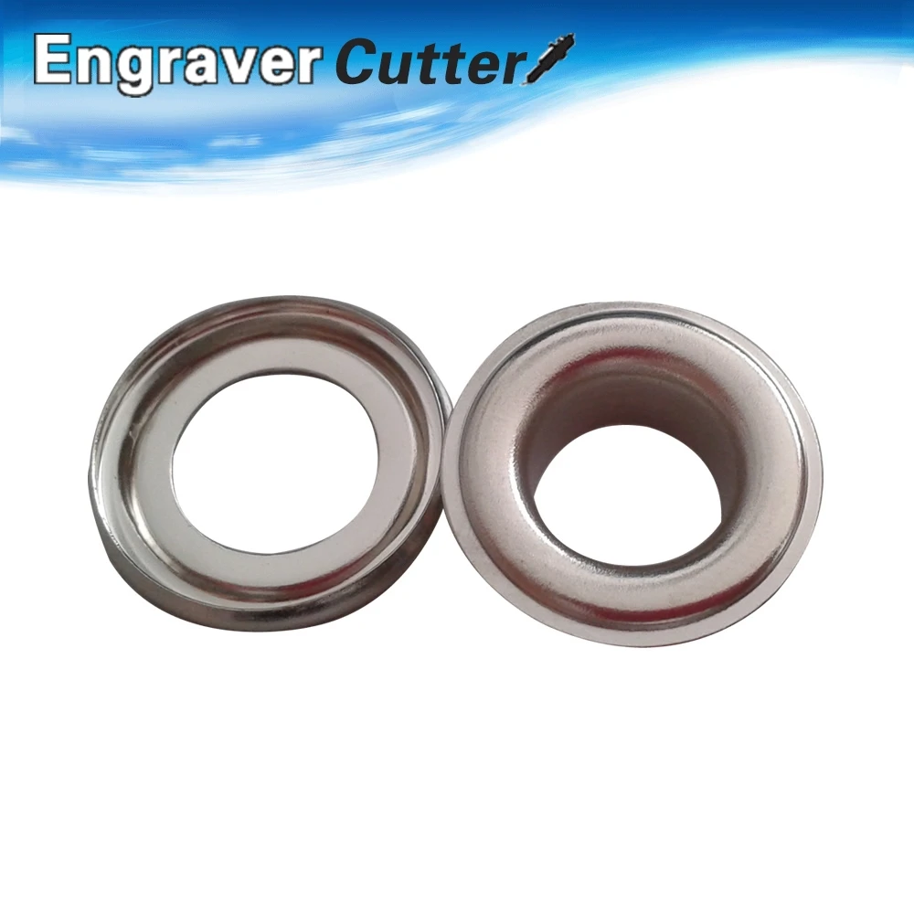 4(10mm)Silver Iron Grommet for Heavy Duty Hand Press Grommet Machine