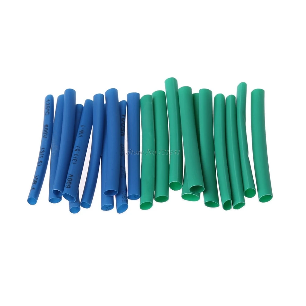 70 шт. 7 цветов 3,0 мм термоусадочные трубки Retardant полиолефинс 2:1 обёрточная бумага рукав комплект изоляционные материалы