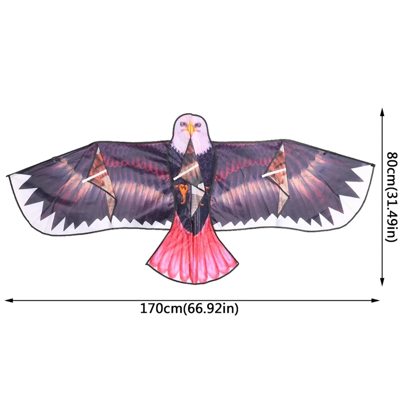 HBB м 1,7 м/1,5 м Забавный орел кайт открытый игрушка Спорт подарок для детей и взрослых развлечения