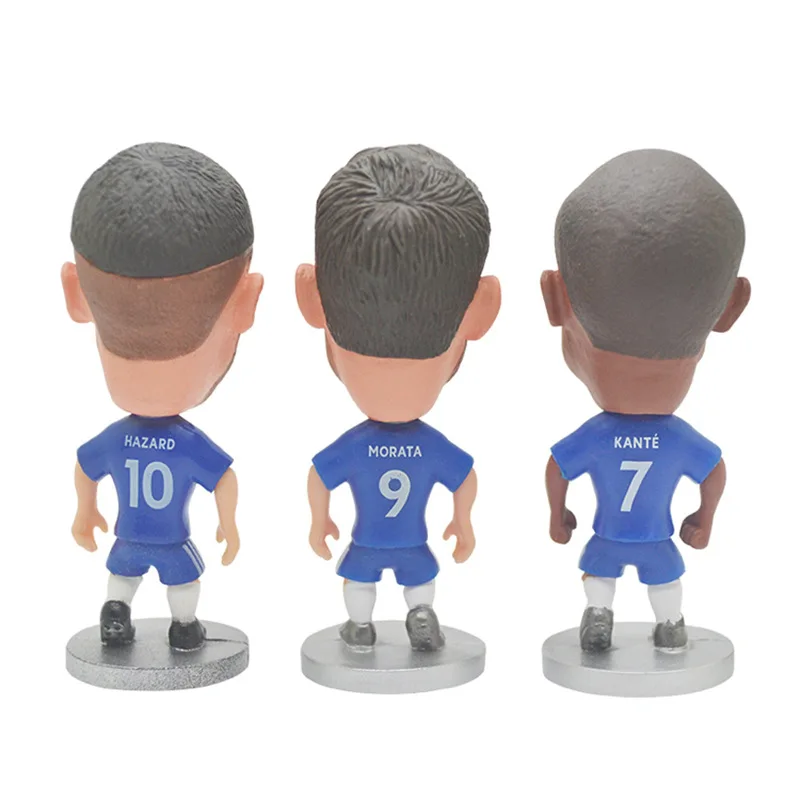 Футбольная звезда CFC Hazard Morata Higuain Канте миниатюрные фигурки украшения для дома