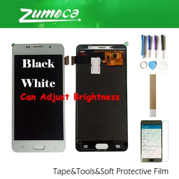 

Adjust Brigthness For Samsung Galaxy A5 2016 A510 A510M A510Y A510F A5100 Samsung A510 LCD Display +Touch Screen Digitizer+Kits