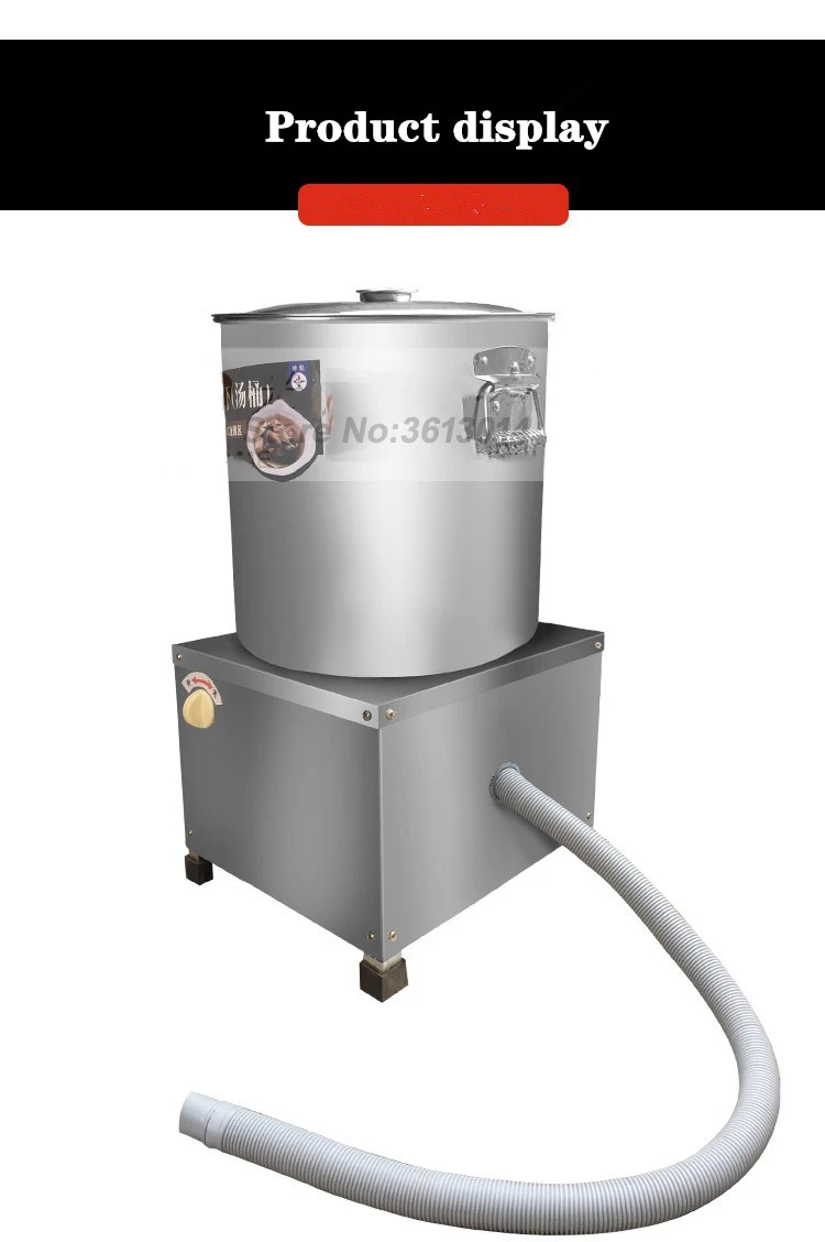 Промышленный пищевой осушитель Автоматическая пищевая стиральная машинка Высокоэффективная обезвоживание овощей