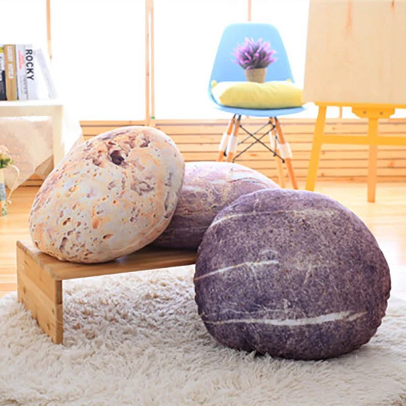Новое поступление креативная каменная Подушка креативная имитация каменной подушки забавные плюшевые подушки домашняя мягкая подушка