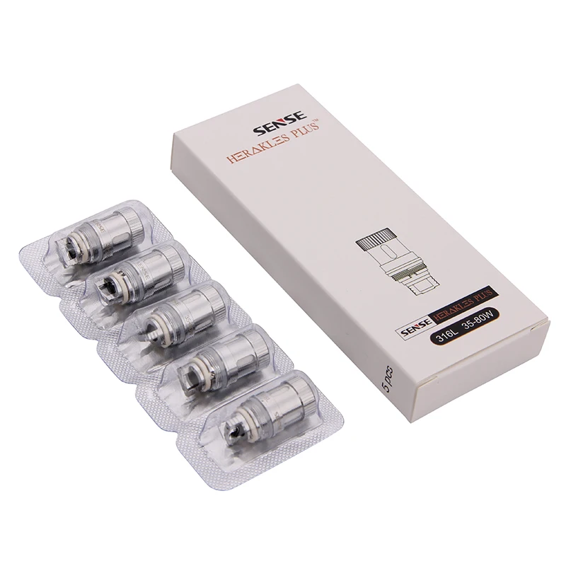 5pcs Original Sense Herakles Plus Coils Hydra coil Ni200 0.2ohm Vape Replacement Coil for Herakles Plus Tank Hydra tank 01 (2)