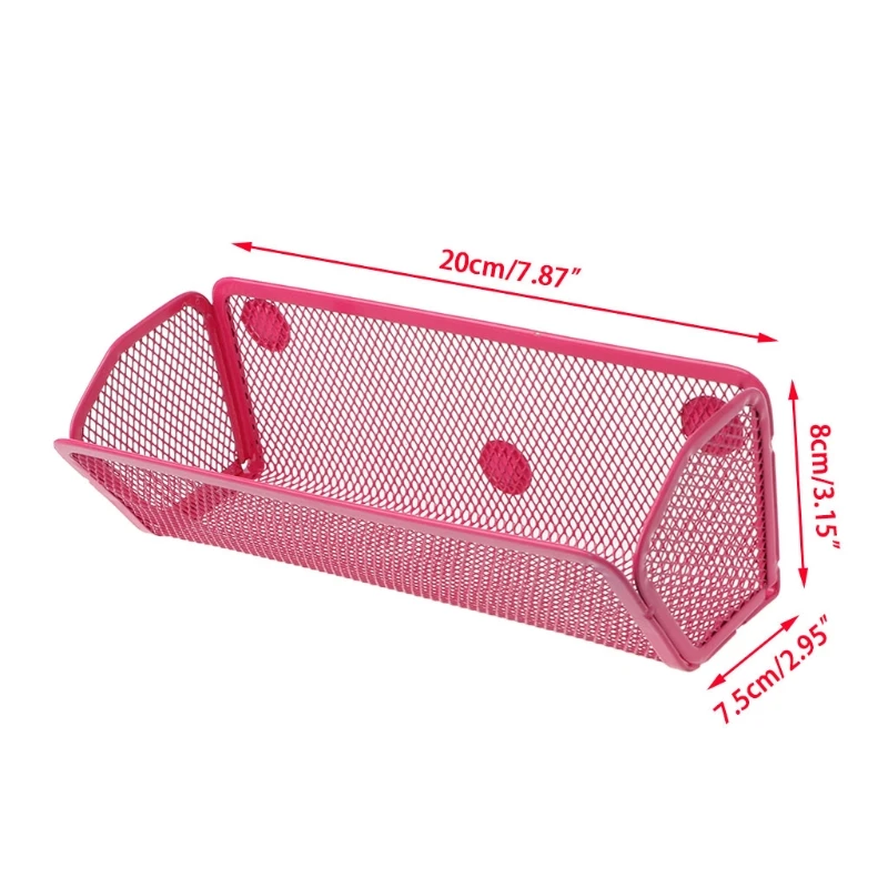 Магнитная железная стойка для хранения холодильника, съемная подвесная корзина, Органайзер
