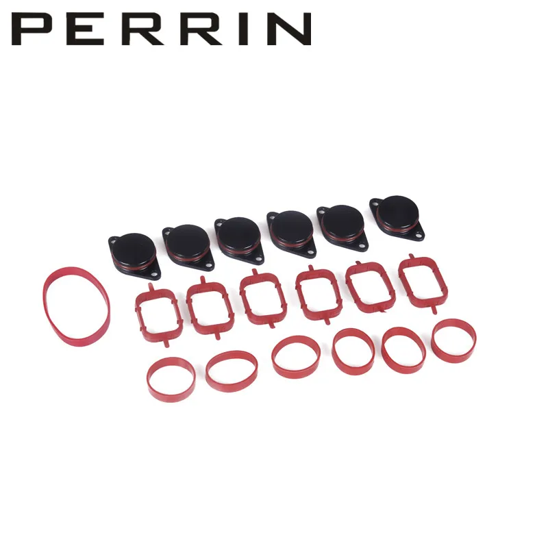 6-x-33mm-Intake-Manifold-Seal-Ring-Spare-Swirl-Flap-Blanking-Plate-Premium-for-BMW-M57