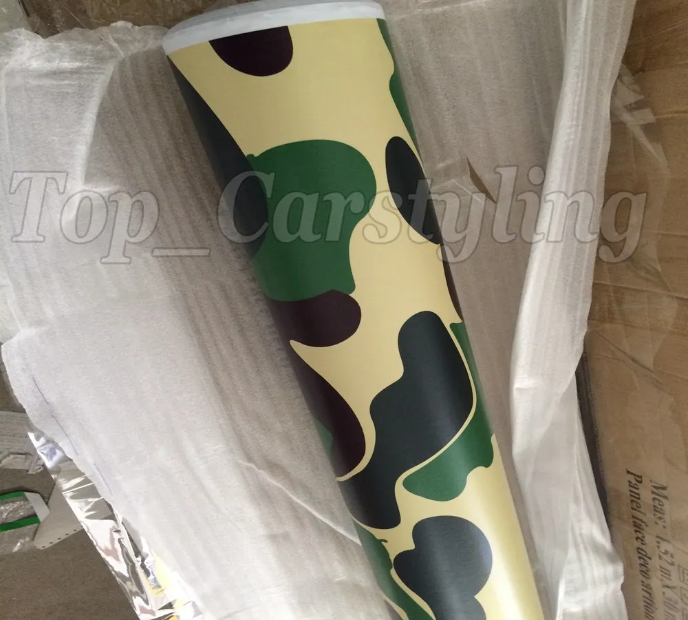 Camouflage Vinyl wrap camo  sticker auto body sticker car decals 3M Hexis Avery Arlon Vinyl Foile (1)