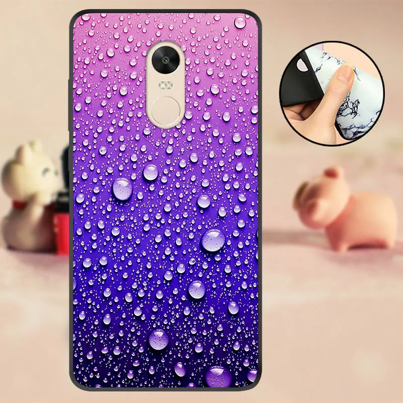 Мраморный чехол для телефона Xiaomi Redmi Note 4X, чехол 3G+ 32G, черный мягкий чехол из ТПУ для xiomi Xiaomi Redmi Note 4, чехол, глобальная версия - Цвет: SZYDW