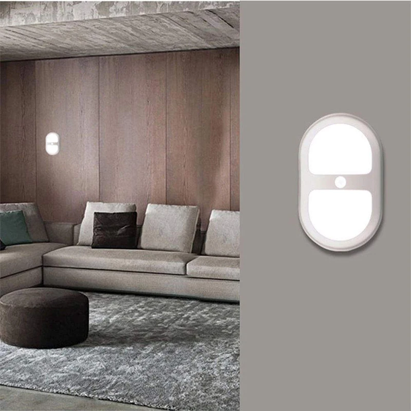 

LED Motion PIR Sensor Light Wardrobe Cabinets Lamp Corridor Bedroom Voice-activated light control Energy Saving