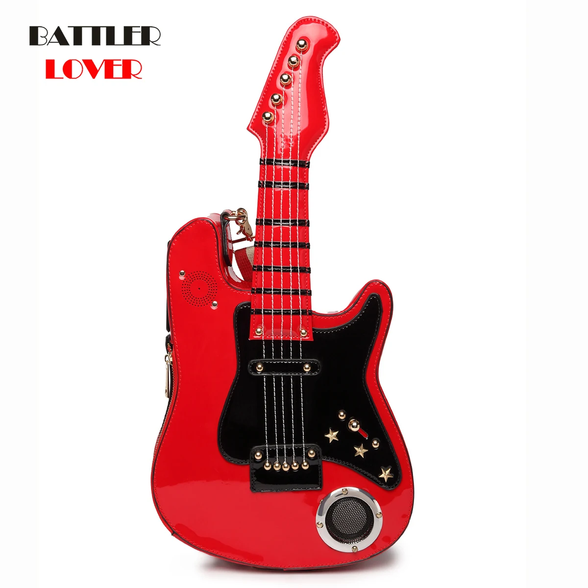 Guitar Bags for Women 2019 Bags Women Handbag 5AA Battery USB SD Shoulder Messenger Bag Girls Luxury Handbags Women Bag Designer