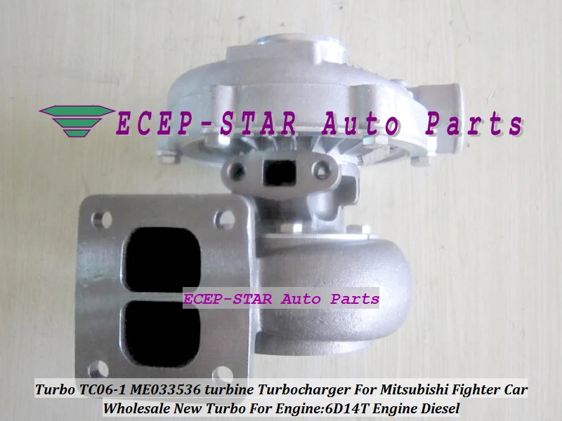 Турбокомпрессор турбокомпрессора TC06 1 ME033536 для Mitsubishi Fighter Car с дизельным