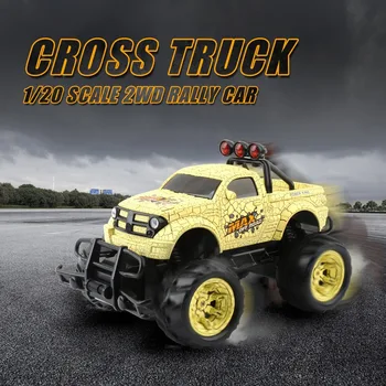 

1/20 Mini RC Car Radio Controlled Machine 27MHZ Monstertruck Off Road Cars Radio Control Toys for children Gifts