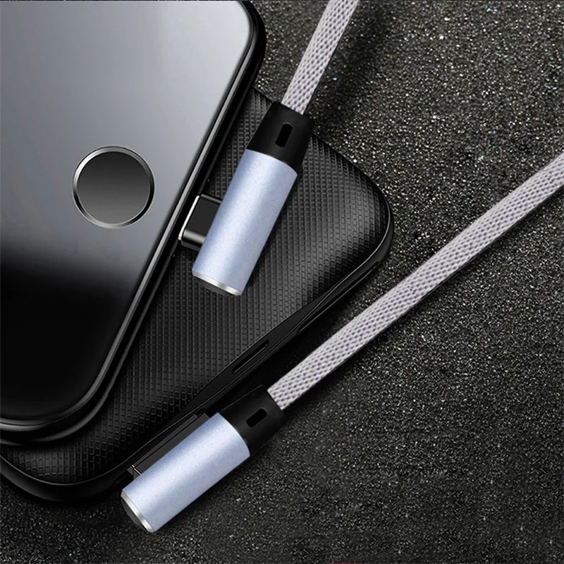 L-образные кабели для передачи данных, двухсторонний USB кабель для быстрой зарядки мобильного телефона, зарядный шнур, адаптер, Usb кабель для передачи данных для Iphone IOS