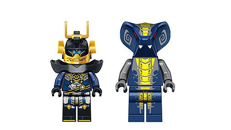 Ninjagoe Blocks 24 in 1 Ghost Evil Ninja Pythor Chop'rai Mezmo Serpentine Army Model Toys Gifts Building Blocks Kids Children
