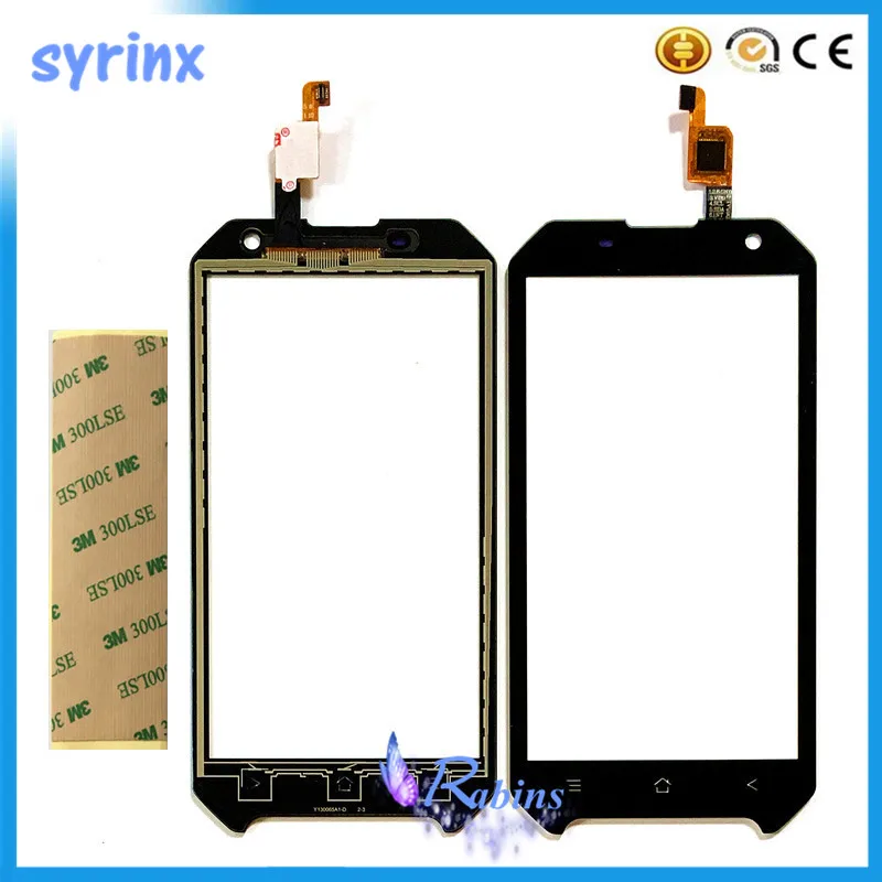 SYRINX 4.7 inch Phone Lens Touch Screen For Blackview BV6000 Panel Front Glass Digitizer Touchscreen Sensor 3M Stickers | Мобильные