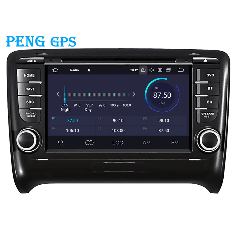 Sale Android 9.0 Car Player GPS Navigation For Audi TT 2006-2014 2DIN Car CD Player Headunit Multimedia Radio Tape Recorder Top 2