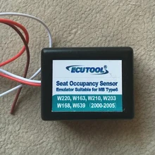 Emulador novo sensor de profissão de assento, para mercedes benz w220 w163 w210 w203 w168 frete grátis, instalação simples para tipo mb 6