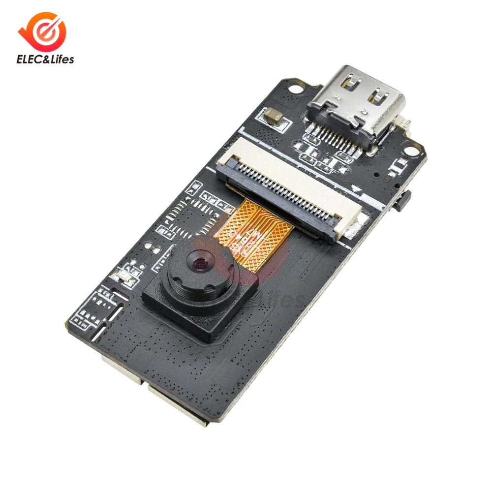 Тип-c ESP32-CAM модуль OV2640 модуль камеры макетная плата двухъядерный MB Flash ESP32 WiFi приемопередатчик для Arduino 802.11b/g/n