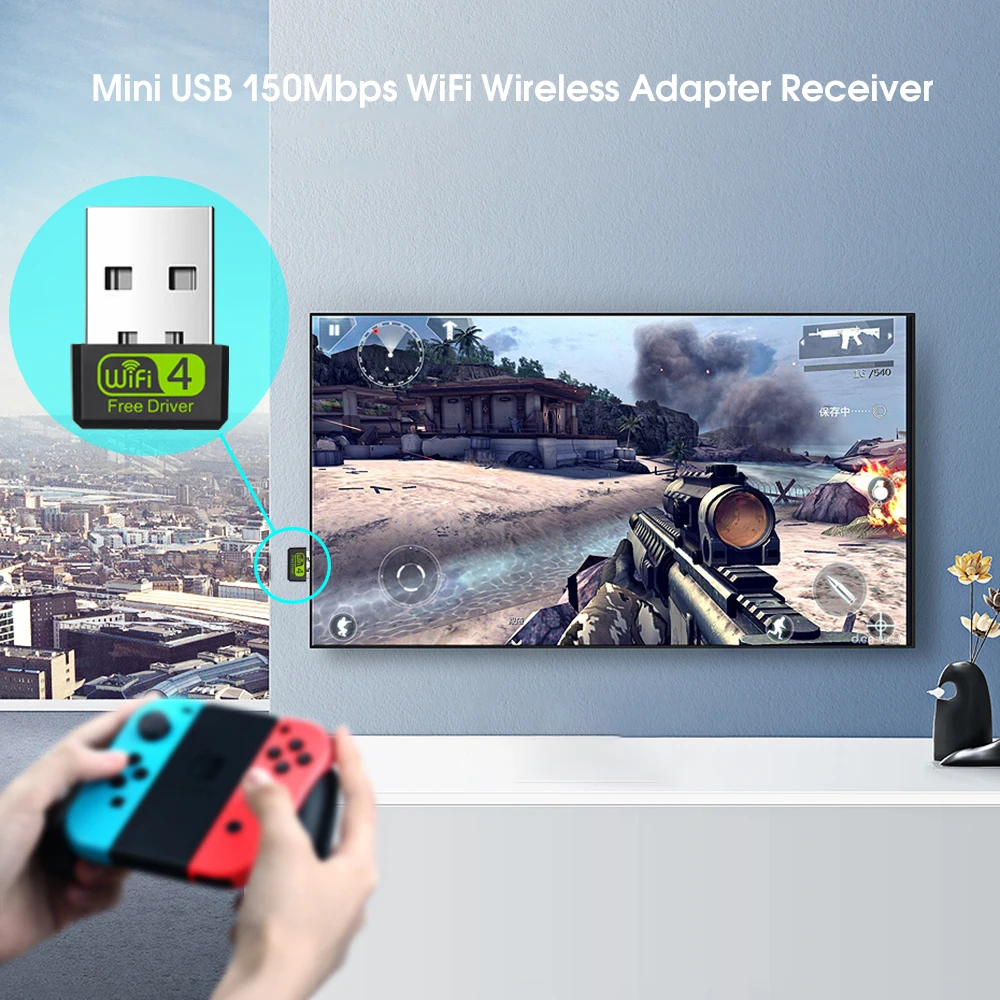 Горячая Распродажа мини USB Wifi адаптер 150 Мбит/с wi fi модем RTL8188GU приемник