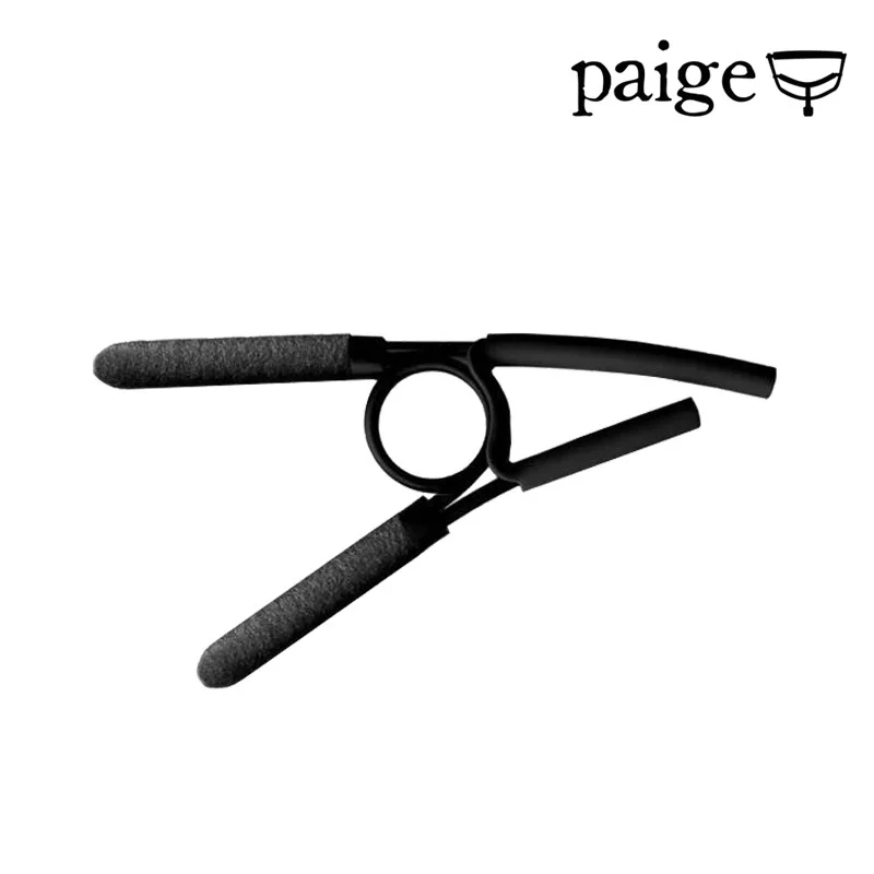 Черный Paige/весна каподастр для гитары с ручка с подкладкой Quick Release подходит 6-строки или 12-струны для акустической/Электрогитары - Цвет: Черный