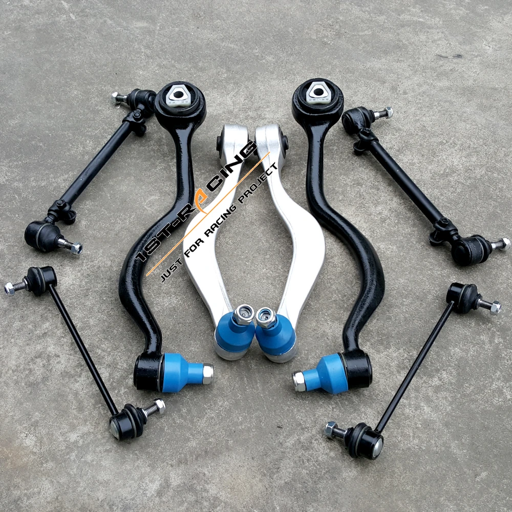 

For BMW E32 735i 740i 750i 840Ci 850i/Ci/CSi Suspension Control Arms Bar Link Tie Rod 8PCS