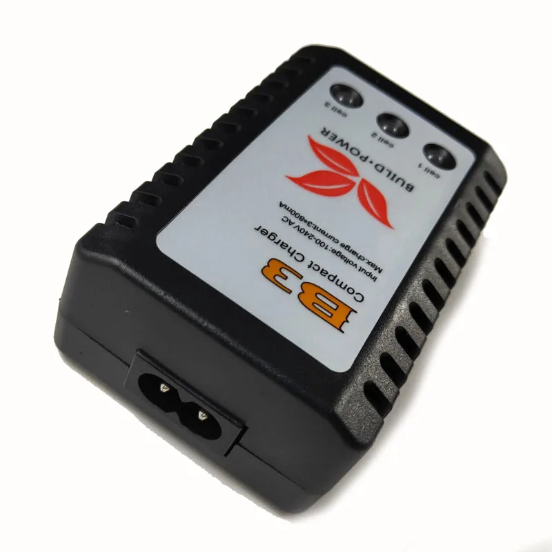 B3AC Compact Charger Pro Lipo Battery Adapter 2S 3S 7 4 V 11 1 профессиональное зарядное устройство +
