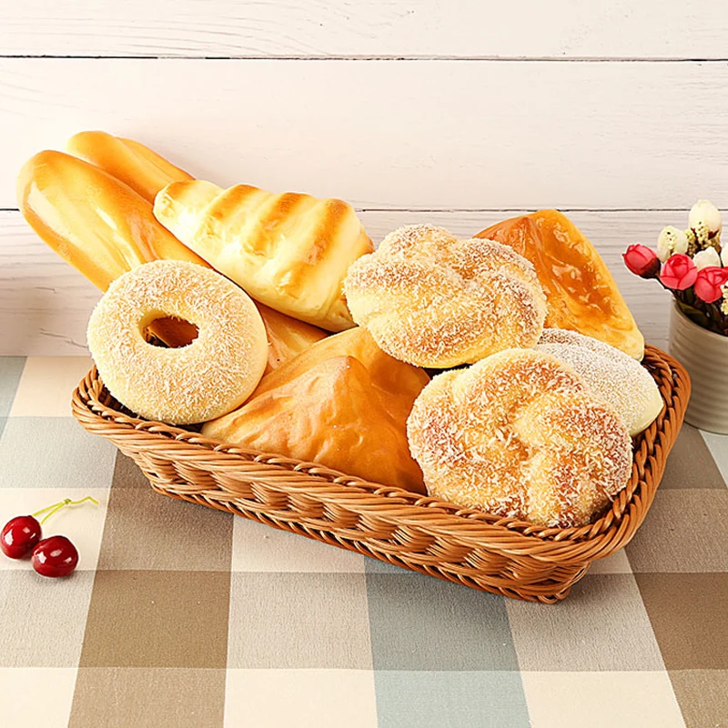 Artificial Bread Doughnuts Simulation Donut Fake Cake Bakery Room Photography Props Window Decoration Wedding Party Home Decor food model food photography props kitchen food toys bread food model donut photography props fake food prank toys