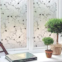 С утеплителем; цвет матовый травления непрозрачные Витражного самоклеящиеся плёнки на окна для двери туалета, ванной стекло(Ширина 45-75 см) 81