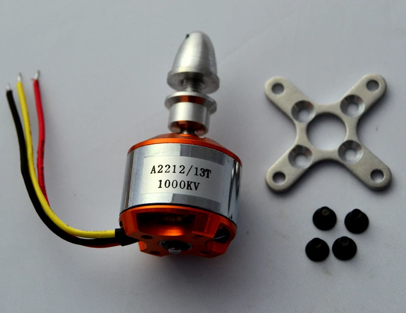 A2212 Brushless Motor 1000KV for RC F450 F550 Aircraft Plane Multi copter Brushless Outrunner Motor Free
