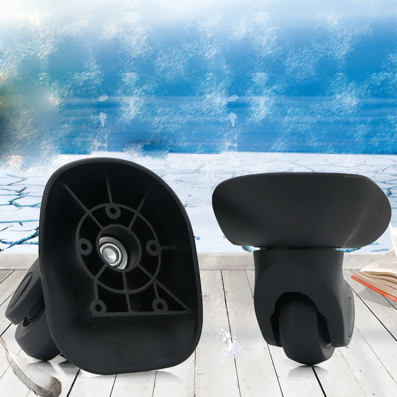 

GUGULUZA 360 Replacement Luggage Wheels Suitcase Repair Bag Parts Spinner Wheels Swivel Casters Accessories W040