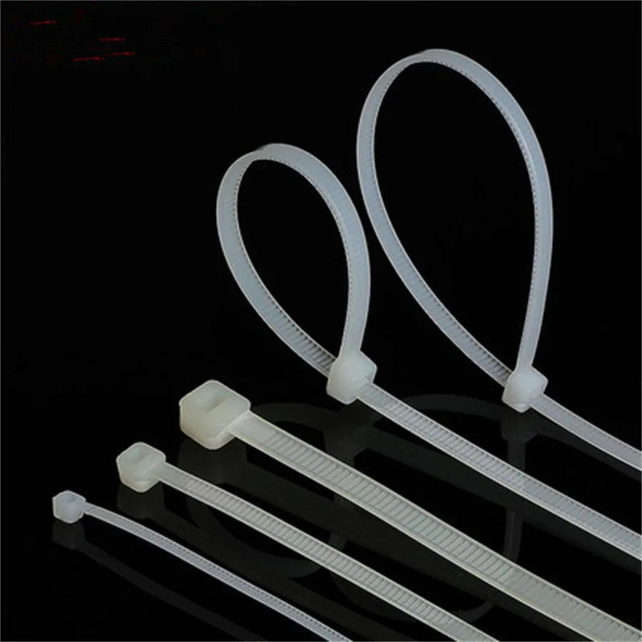 8X350mm self locking nylon tie self lock strip self locking string
