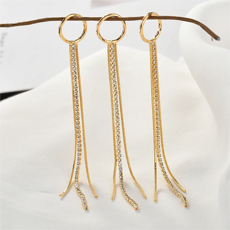 

Min order 6pcs/lot zircon decoration fashion Simple tassels shape copper floating locket charms diy jewelry earring accessory